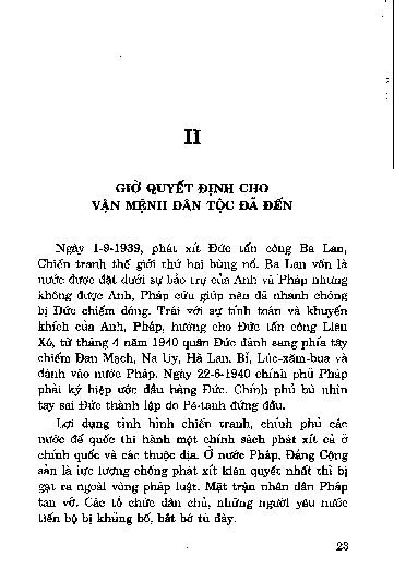 Giờ quyết định cho vậ n mệnh dân tộc đã đến