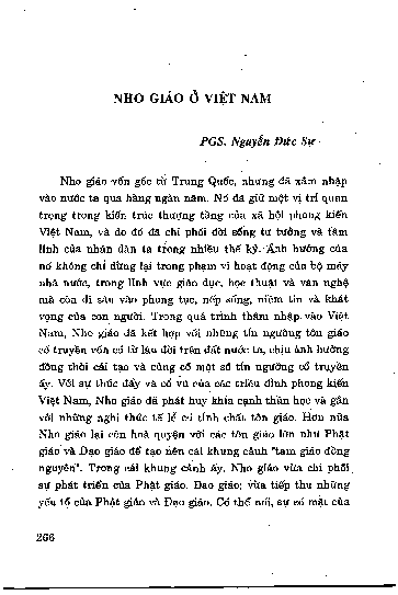 Nho giáo ở Việt Nam