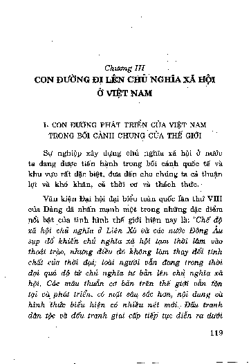 Con đường phát triển của Việt Nam trong bối cảnh chung của thế giới