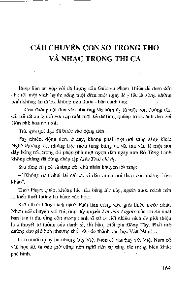 Câu chuyện con số trong thơ và nhạc trong thi ca