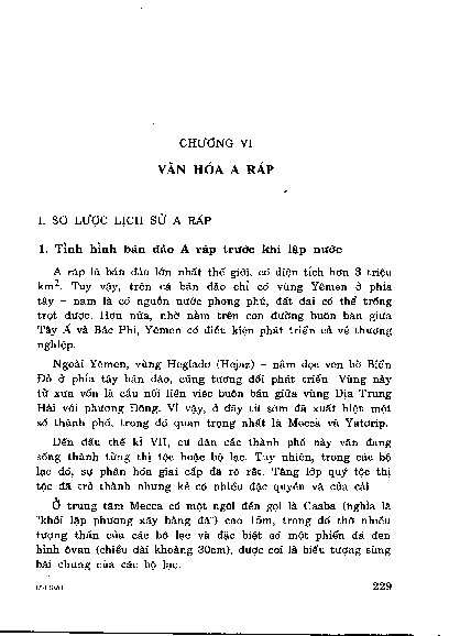 Chương VI Văn hóa A Ráp