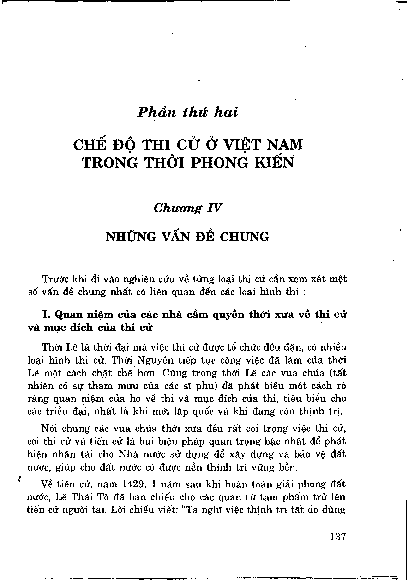 Chương IV Những vấn đề chung