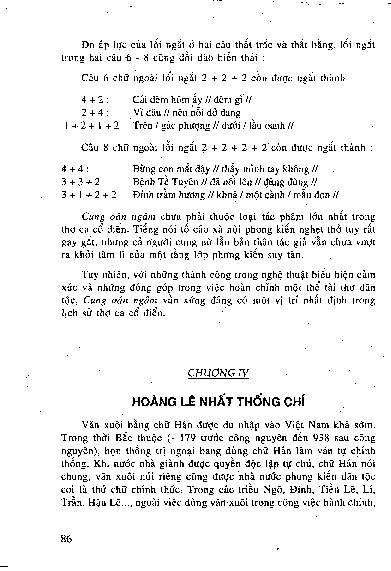 Chương IV Hoàng Lê nhất thống chí