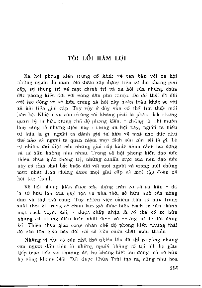 Tội lỗi hám lợi