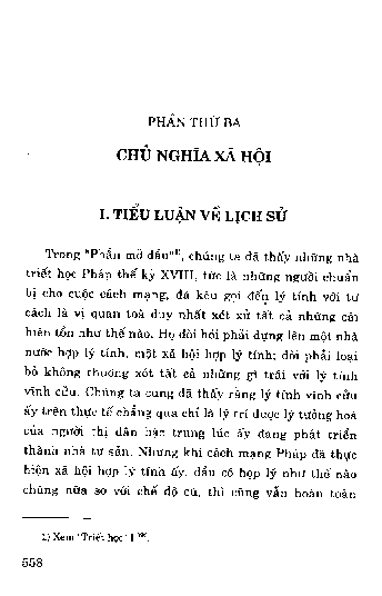 Phần thứ ba Chủ nghĩa xã hội