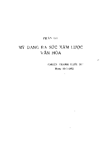 Mỹ đang ra sức xâm lược văn hóa Phần III