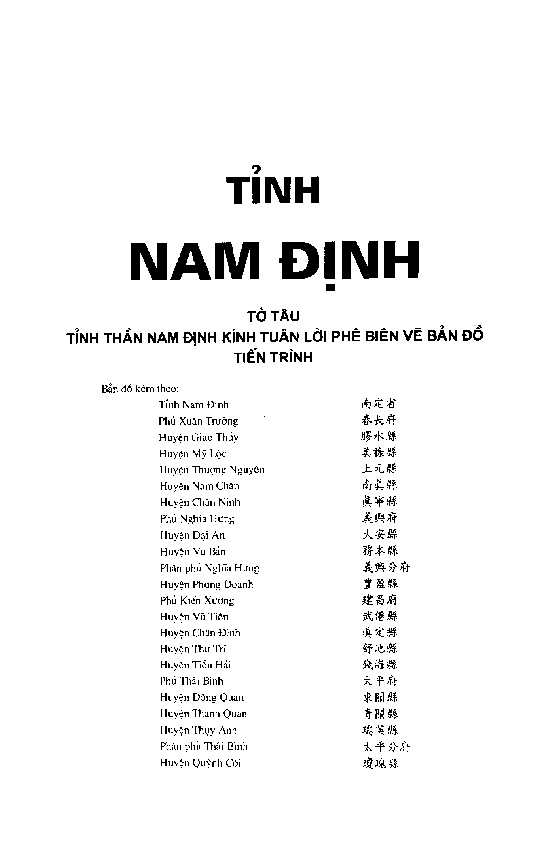 Tỉnh Nam Định