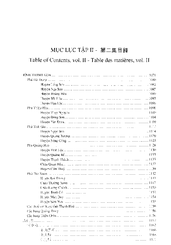 Mục lục tập 2