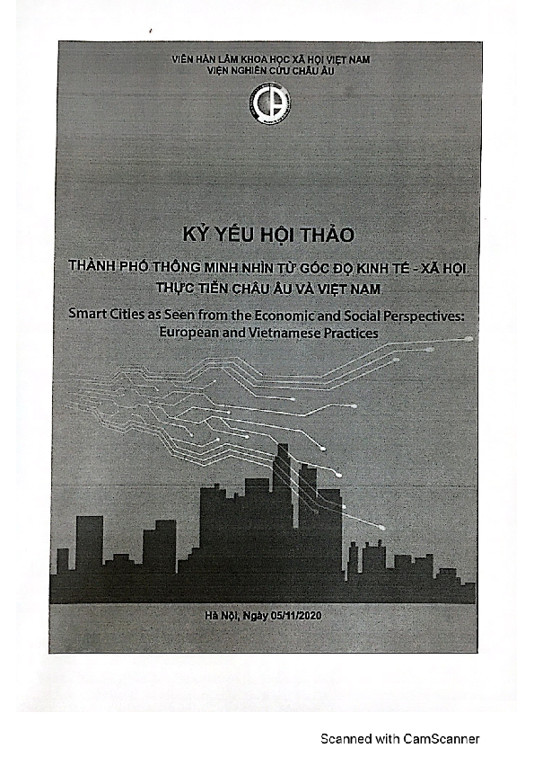 Quan điểm về thành phố thông minh và thực tiễn triển khai tại một số thành phố châu Âu