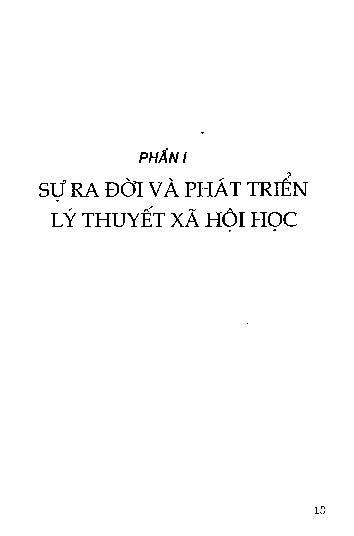 Chương I Sự ra đời khoa học xã hội học