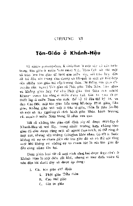 Tôn giáo ở Khánh Hậu