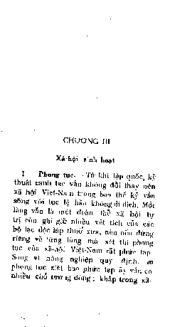 Xã hội sinh hoạt Chương III