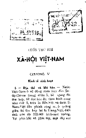 Kinh tế sinh hoạt Chương V