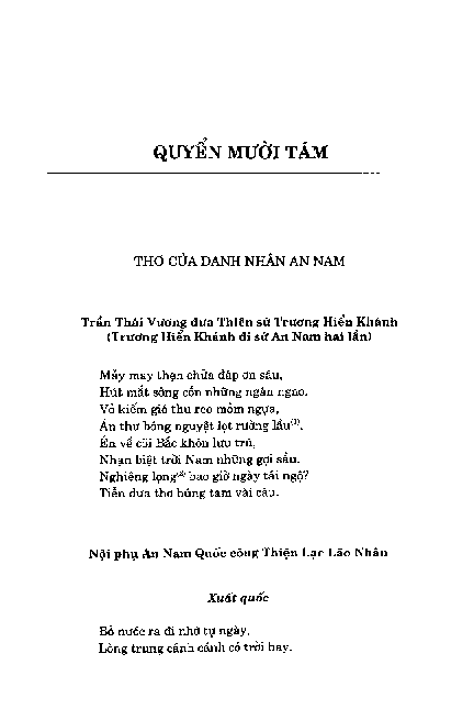 Quyển mười tám