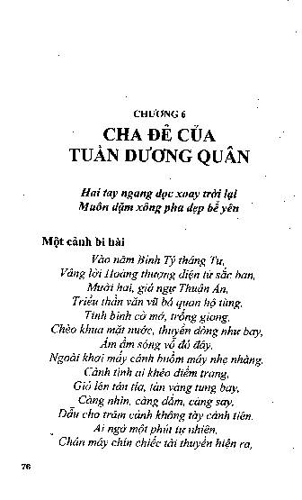 Cha đẻ của Tuần dương quân Chương VI