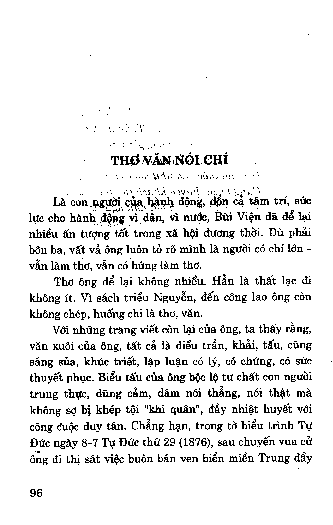 Thơ văn nói chí