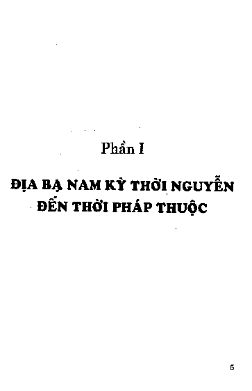 Phần I Địa bạ Nam Kì thời Nguyễn