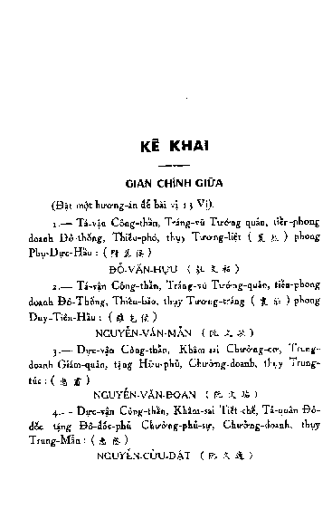 Kê khai