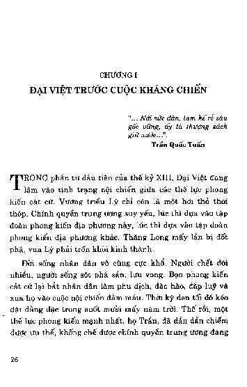 Chương I Đại Việt trước cuộc kháng chiến