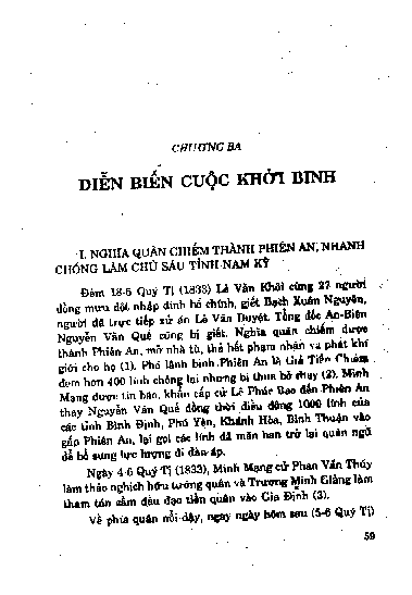 Diễn biến cuộc khởi binh