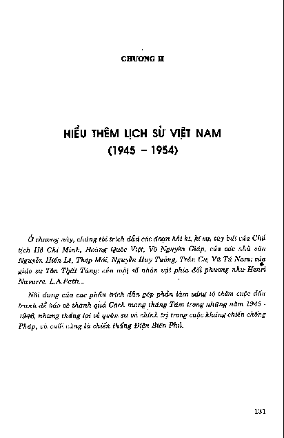 Chương II Hiểu thêm lịch sử Việt Nam (1945-1954)