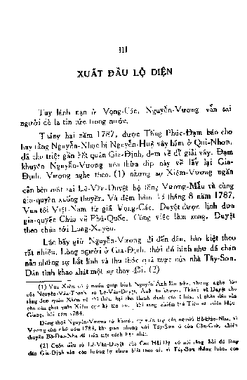 Chương III Xuất đầu lộ diện