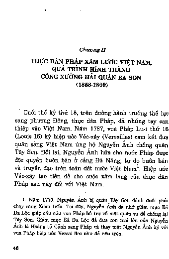 Chương II Thực dân Pháp xâm lược Việt Nam, quá trình hình thành công xưởng hải quân Ba Son