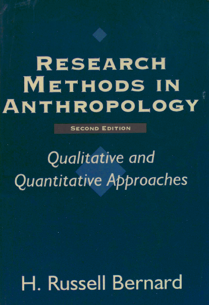 Research methods in anthropology qualitative and quantitative approaches