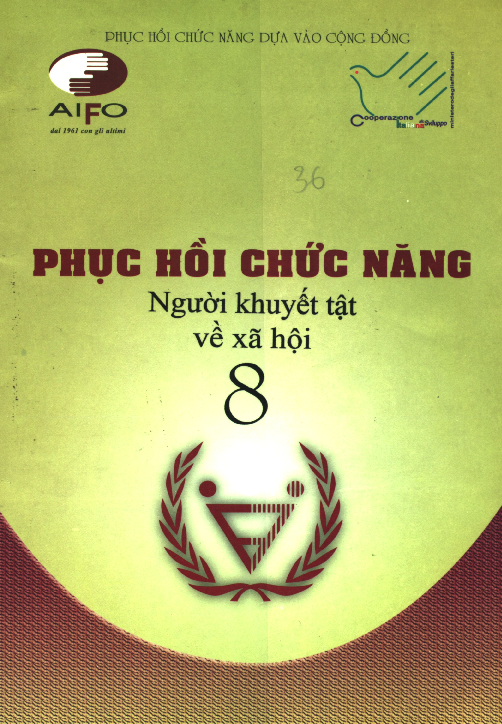 Phục hồi chức năng người khuyết tật về xã hội sách chuyên khảo