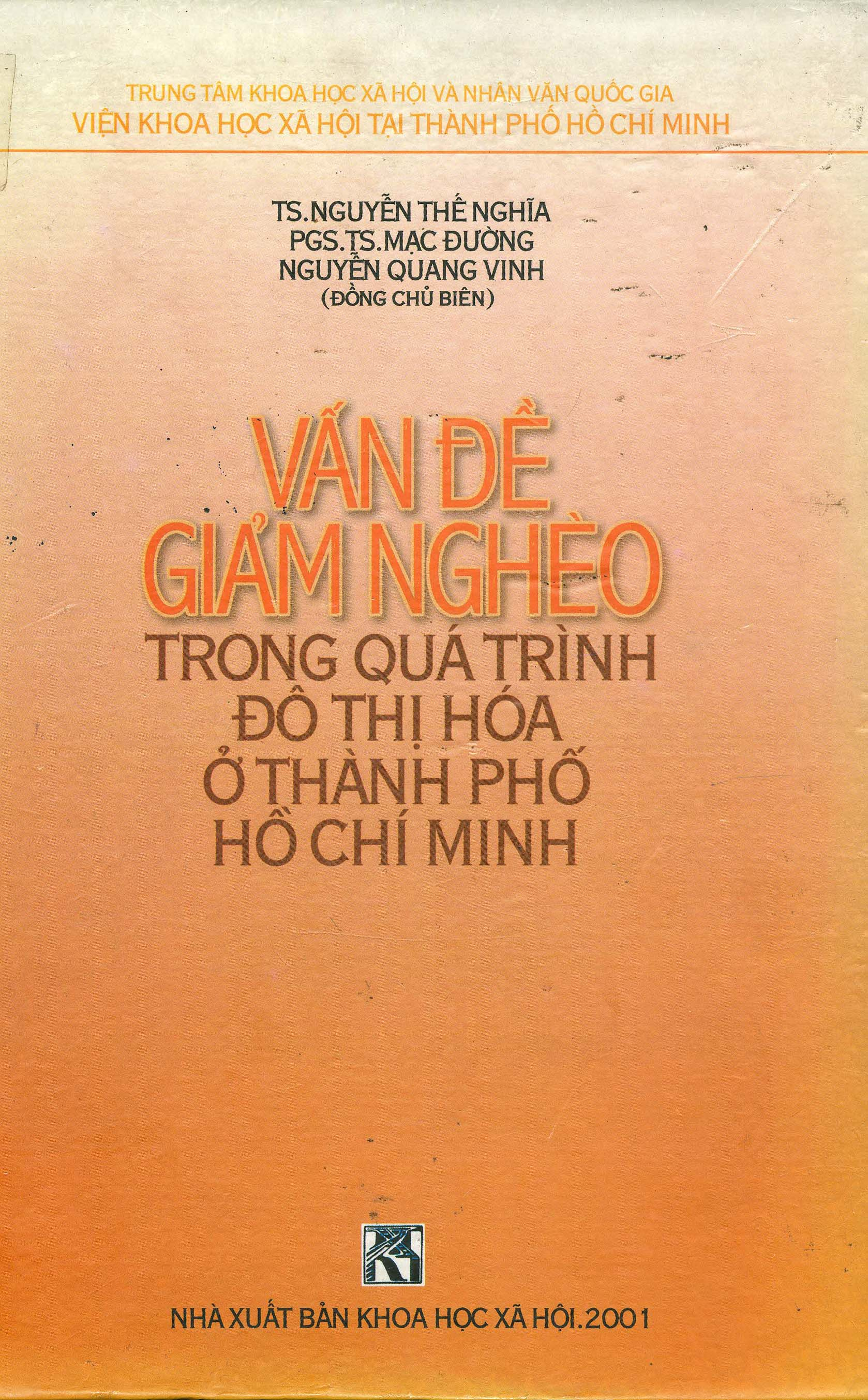 Vấn đề giảm nghèo trong quá trình đô thị hóa ở thành phố Hồ Chí Minh