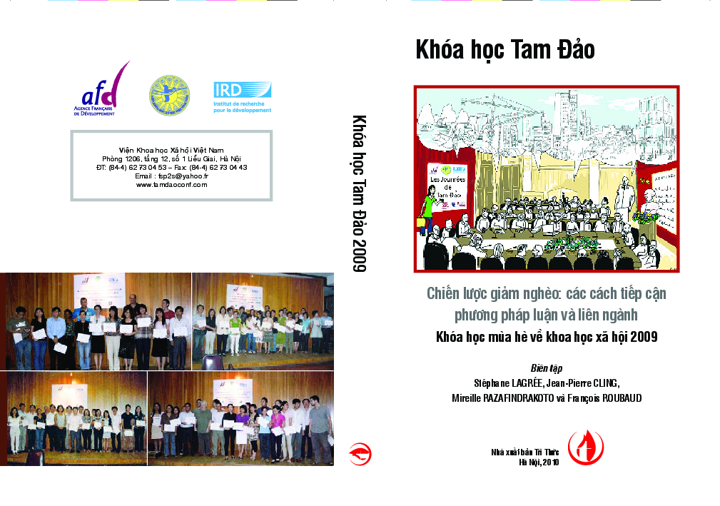 Khóa học Tam Đảo chiến lược giảm nghèocác cách tiếp cận phương pháp luận và liên ngành ngày 18 đến 26 tháng 9 năm 2009