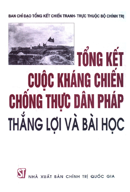 Tổng kết cuộc kháng chiến chống thực dân Pháp - thắng lợi và bài học