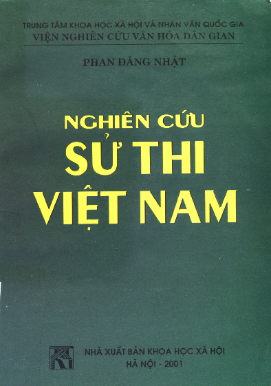 Nghiên cứu sử thi Việt Nam
