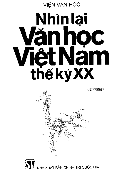 Nhìn lại văn học Việt Nam thế kỷ XX