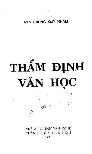 Thẩm định văn học. Vol. 2