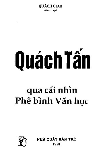Quách Tấn qua cái nhìn phê bình văn học