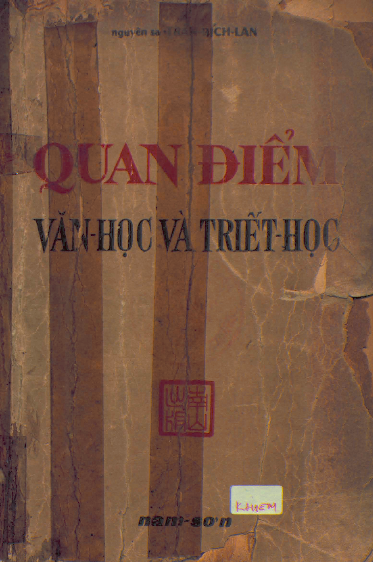 Quan điểm văn học và triết học