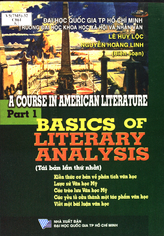 A course in American literature. Basics of literary analysis