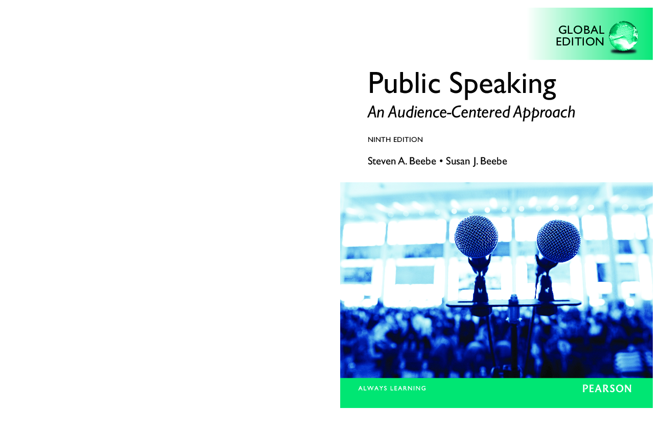 Public speaking an audience - centered approach