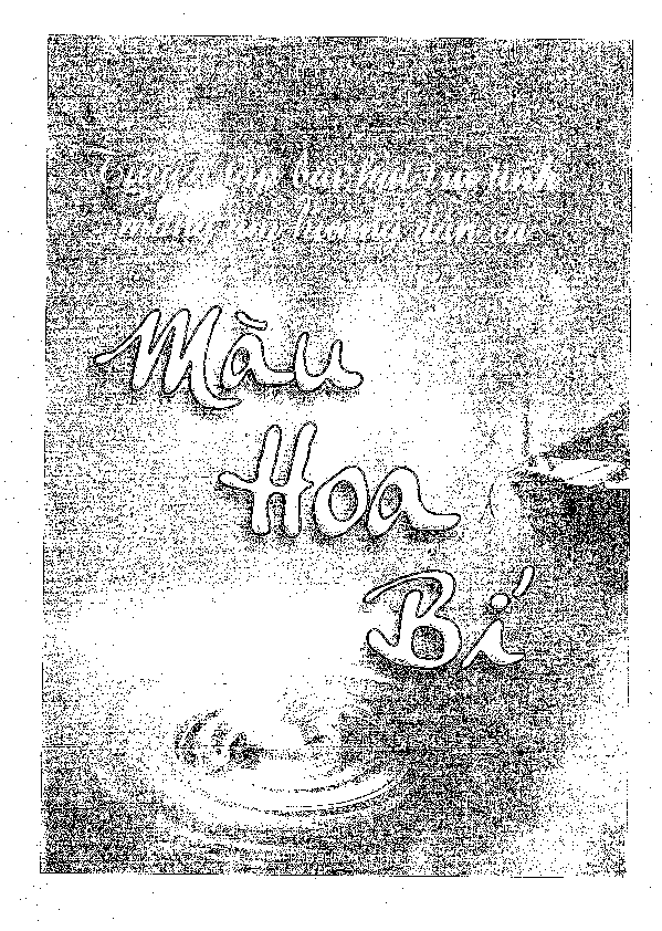 Màu hoa bí tuyển tập bài hát trữ tình mang âm hưởng dân ca