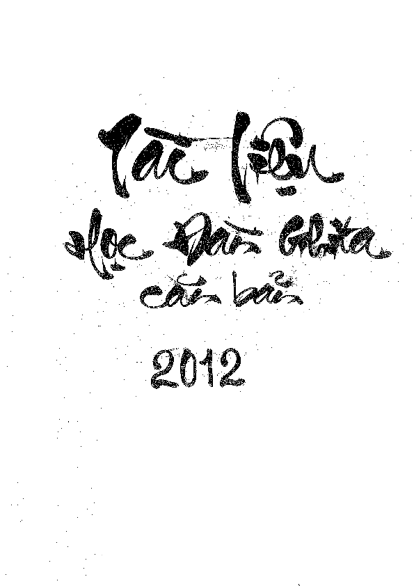Tài liệu học đàn Ghita căn bản