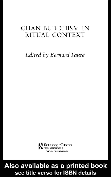 Chan Buddhism in ritual context