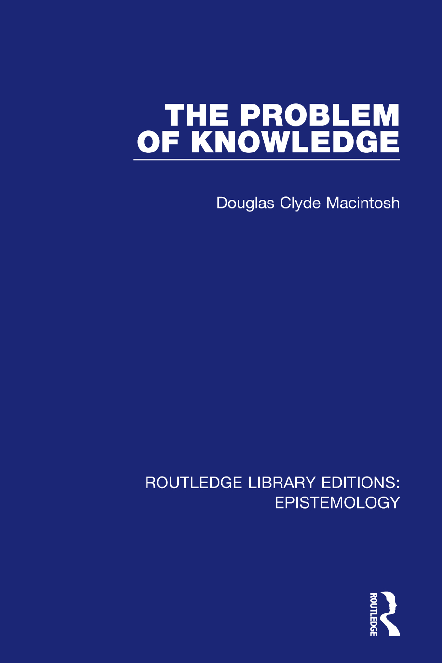 The problem of religious knowledge