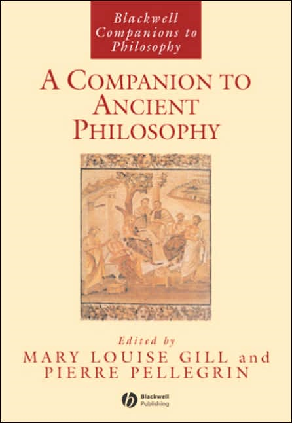 A companion to ancient philosophy
