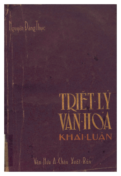 Triết lý văn hóa khái luận