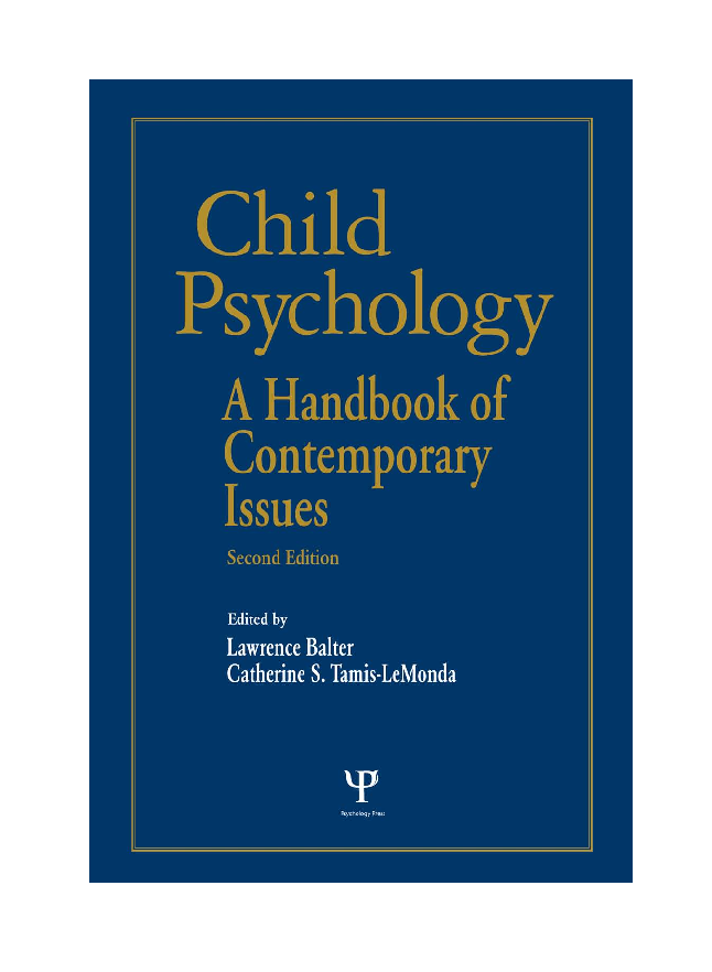 Child psycholoited a handbook of contemporary issues