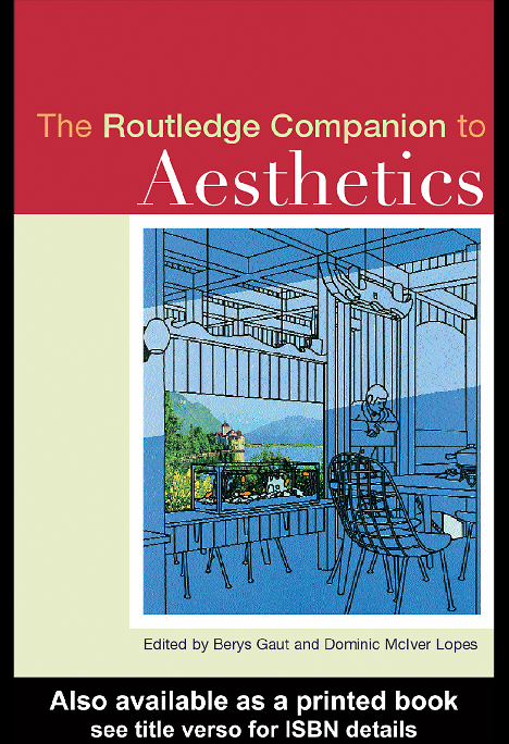 The Routledge companion to aesthetics