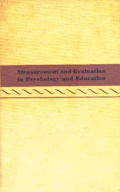 Measurement and evaluation in psychology and education