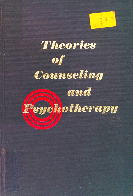 Theories of counseling and psychotherapy