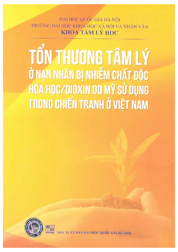 Tổn thương tâm lý ở nạn nhân bị nhiễm chất độc hóa học dioxin do Mỹ sử dụng trong chiến tranh ở Việt Nam
